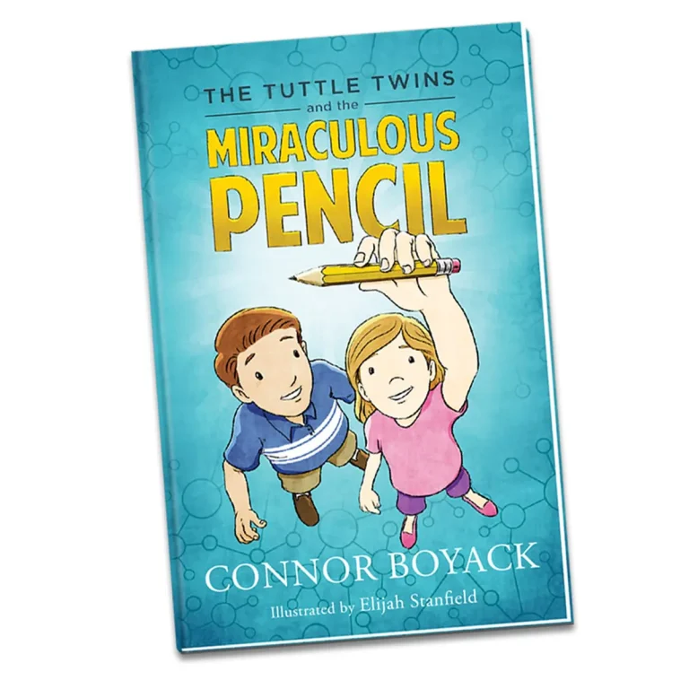 Portada del libro Los Tuttle Twins (Mellizos Tuttle) y el lápiz milagroso