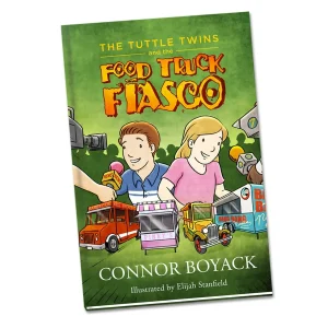 Portada del libro Los Tuttle Twins Food Truck Fiasco