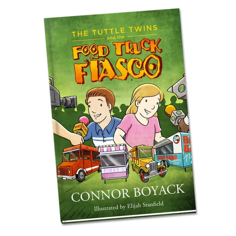Portada del libro Los Tuttle Twins Food Truck Fiasco