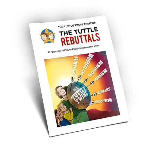 Los Tuttle Twins y 40 respuestas a los mitos populares políticos y económicos