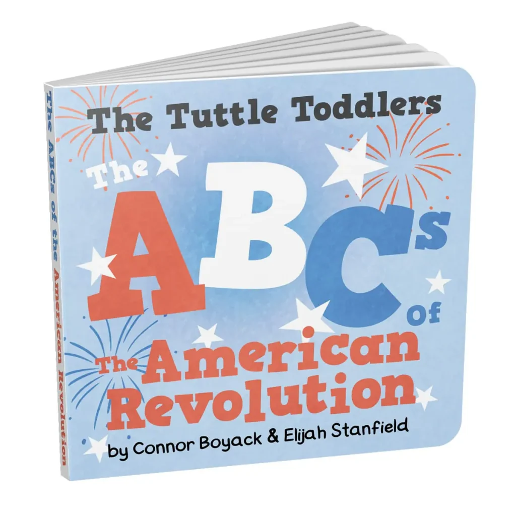 Portada del libro de los Tuttle Toddlers ABC - American solution