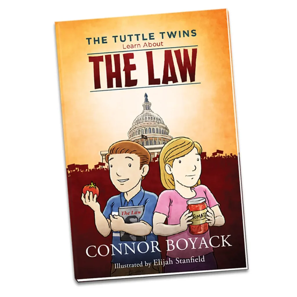 Portada del libro de Los Tuttle Twins 1 - la ley (Mellizos Tuttle)